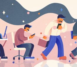 employee transitioning from asleep to actively engaged.